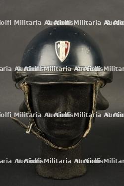 Casque motocycliste Police 1933. Motorcycle helmet, Police 1933 — photo 1
