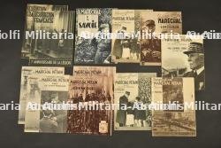 Lot revues voyages Officiels du Maréchal Pétain. Lot of Official Travel Magazines of Marshal Pétain