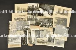 lot de 52 photos du maréchal lors de ces voyages. Set of 52 Photographs of the Marshal During His Travels