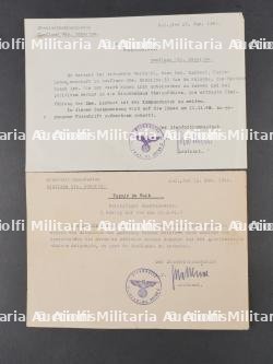 Documents occupation allemande. German occupation documents. — photo 9