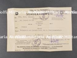 Documents occupation allemande. German occupation documents. — photo 10