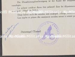 Documents occupation allemande. German occupation documents. — miniature 16
