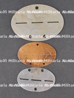 Plaque d'identité allemande. German Dog Tags. — photo 2