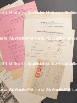 Documents occupation allemande. German occupation documents. — miniature 8