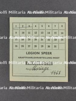 Accessoires de la Légion Speer. Legion Speer accessories. — photo 7