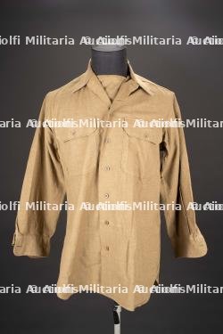 Chemise moutarde US. US Army mustard shirt. — photo 3