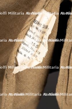 Chemise moutarde US. US Army mustard shirt. — photo 8