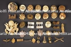 Insignes de col US. US Army insignia.