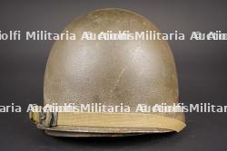 Casque de parachutiste US légion étrangère. U.S. paratrooper helmet used by the Foreign Legion. — photo 6