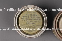Boites d'alcohol US. US alcohol tins. — photo 5