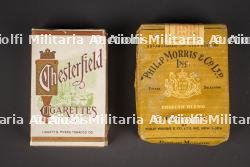 Cigarettes américaine. US Army cigarettes.