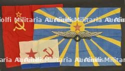 Drapeaux soviétique.