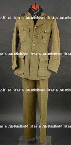 Uniforme d'officier d'artillerie britannique.