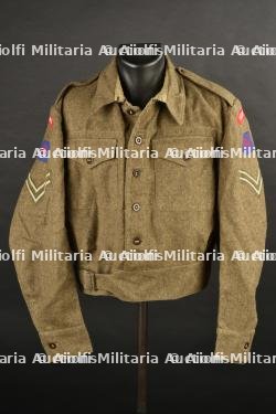 Battle Dress Seaforth Highlanders.