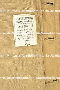 Battle Dress du Royal Warwickshire. — photo 2