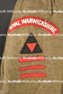 Battle Dress du Royal Warwickshire. — photo 6