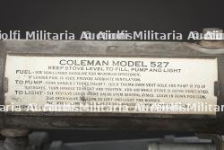 Réchaud Coleman en boite. US Army Coleman stove in box. — photo 3