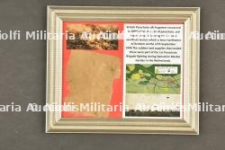 Morceau de voilure de parachute provenant de l'opération Market Garden.