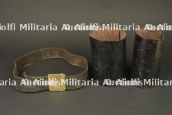 Ceinturon français M1845 du 72e de Ligne et guêtres noires. French M1845 belt rig of the 72nd Line Infantry Regiment with black gaiters — photo 6