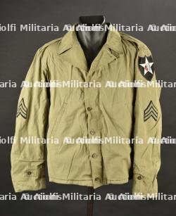 Blouson M-41 2ème DI US Indian Head. — photo 1