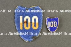 Insigne de la 100ème DI US. — photo 1