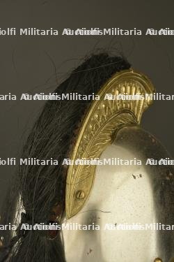 Casque à cimier et crinière de chasseur à cheval. Crested helmet with horsehair plume of a Chasseur à Cheval trooper — photo 5