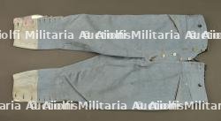 Culotte bleu horizon d'un officier d'artillerie. Horizon blue artillery officer’s breeches
