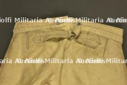 Pantalon culotte français d'artilleur en ratine. French artillery ratine cloth breeches — photo 3