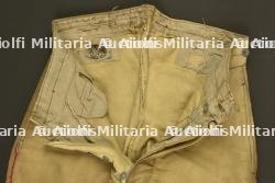 Pantalon culotte français d'artilleur en ratine. French artillery ratine cloth breeches — photo 7