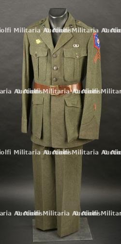 Uniforme de sortie para marines.
