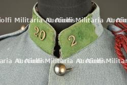 Tunique bleu horizon d'un officier du Train. Horizon blue tunic of a Train officer — miniature 9