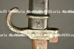 Baïonnette française Mle 1892 au mêmes numéros. French Model 1892 bayonet with matching numbers — miniature 2