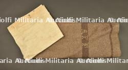 Couverture et toile de tente françaises. French blanket and shelter half