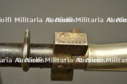 Lot de 2 épée baïonnette Lebel 1886 poignées maillechort. Lot of two Lebel Model 1886 sword bayonets with nickel silver grips — miniature 3