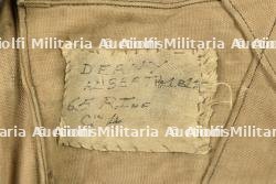Havresac français ersatz en toile d'un soldat du 65e RI. French ersatz canvas backpack belonging to a soldier of the 65th Infantry Regiment — miniature 4