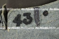 Vareuse bleu horizon modèle 1915 du 43e de Ligne. Model 1915 horizon blue tunic of the 43rd Line Infantry Regiment — miniature 8