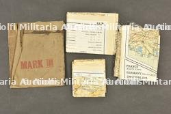 Cartes d'évasion en soie.
