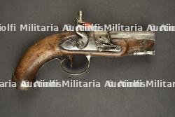 Pistolet de voyage à silex