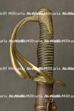 Sabre d'officier de dragon, carabinier ou cavalerie de réserve Klingenthal et Boersch 1840 — photo 4