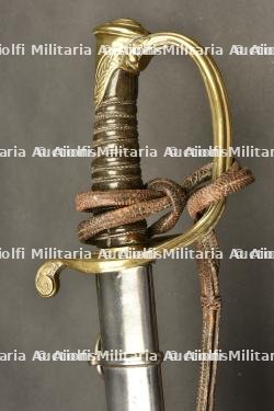 Sabre d'officier d'infanterie Mle 1855 daté 1870 — photo 4