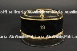 Képi polo d'un ajudant chef du 19e d'artillerie