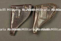 Lot de deux étuis pour revolver français 1892. Lot of two holsters for French Model 1892 revolver — photo 4