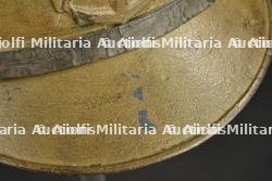 Casque Adrian modèle 1915 d'infanterie coloniale peinture moutarde — photo 5