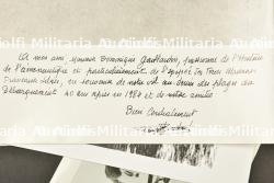 Lettre autographe des aviateurs Denis Boudard et Jean Hebert ayant rejoint l'Angleterre en dérobant un avion allemand à Caen en 1941. — miniature 7