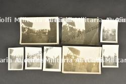 Lot de 8 rares photos de l'Hauptmann von Geyer racompagné par le Lt Minier de l'escadrille BR35 après la signature de l'armistice. — photo 9
