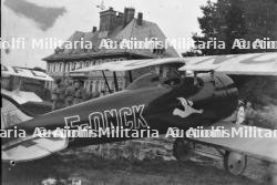 Negatif d'une photo de l'avion de René Fonck, photo d'un Fokker D7 et portrait d'un pilote à identifier — photo 7