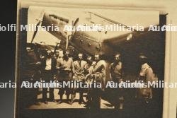 Lot de 5 photos privées de Mermoz, Couzinet et Carretier avec l'arc en ciel — photo 8