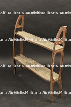 Etagère à poser réalisée à partir de nervures d'un aéroplane début XXe — miniature 3