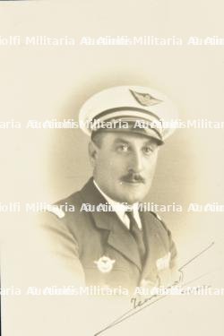 Manteau trois quart en cuir, tunique d'officier et photo du pilote mécanicien Clément Noger du 37e régiment d'aviation du Maroc — miniature 4
