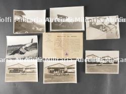 Lot de 7 photos de l'aviateur Noger